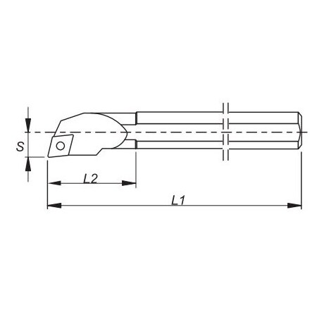 Palbit S12S-SCLCR3M TLH-Turning Toolholders Imperial Boring Bars 2120473IN